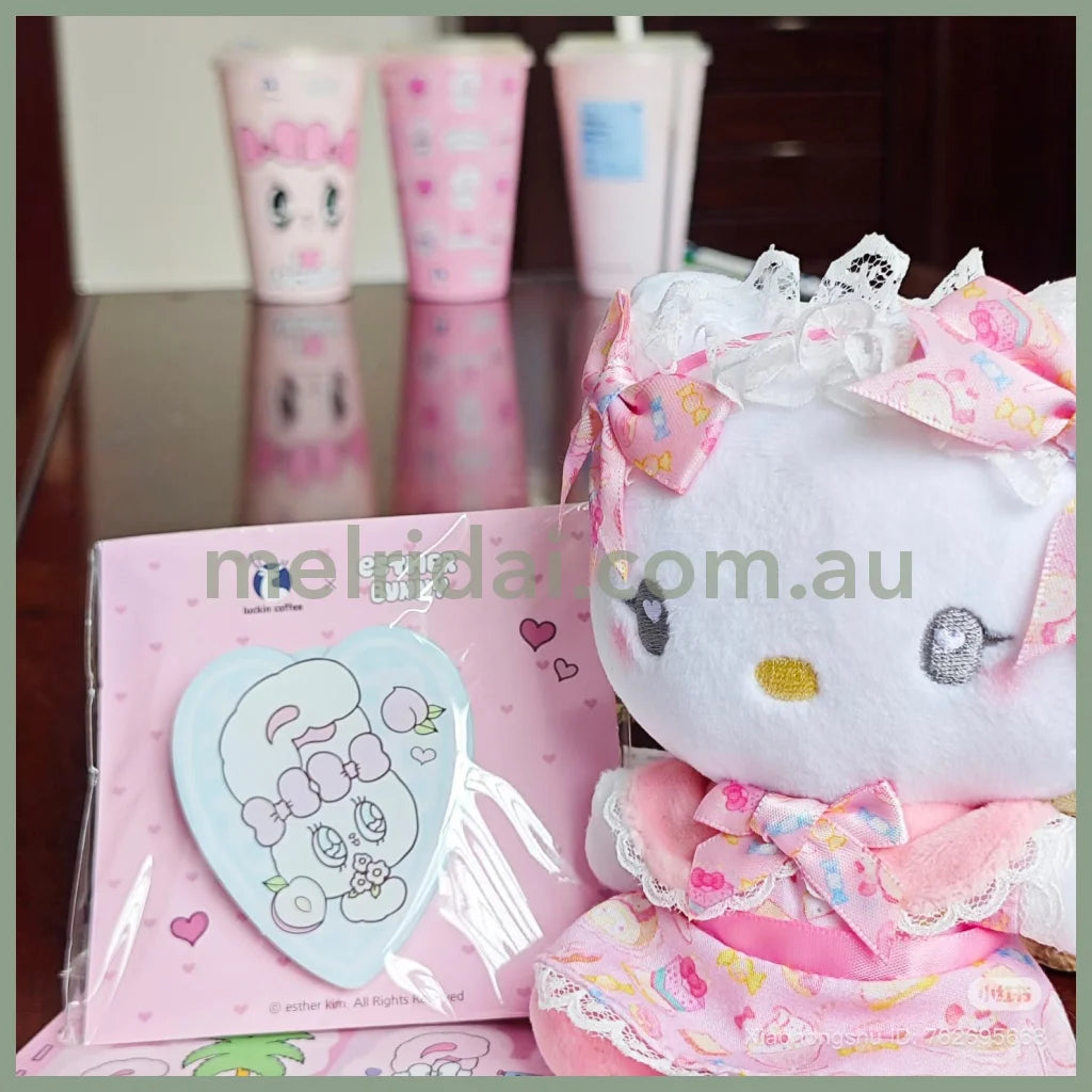 SANRIO | Hello Kitty Mascot Holder Plush Keychain Bag Charm 100mm Approx. (Romantic Sweets)