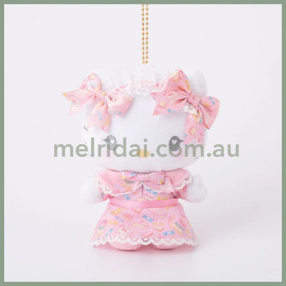 SANRIO | Hello Kitty Mascot Holder Plush Keychain Bag Charm 100mm Approx. (Romantic Sweets)