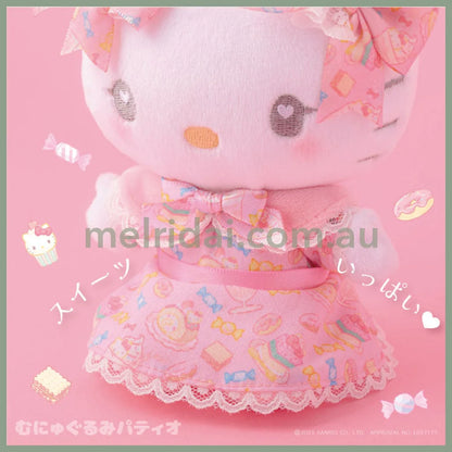 SANRIO | Hello Kitty Mascot Holder Plush Keychain Bag Charm 100mm Approx. (Romantic Sweets)