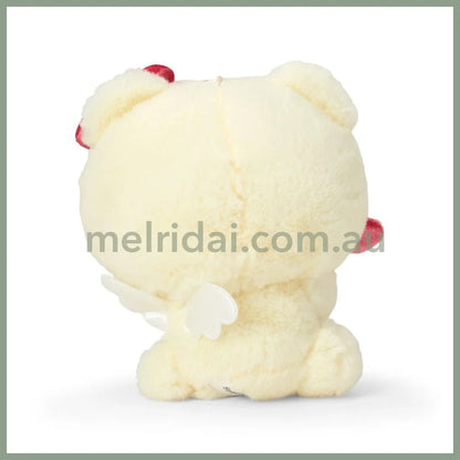 SANRIO | Hello Kitty Mascot Holder Plush Keychain Bag Charm 120×80×140mm (Fluffy Angel Bear)