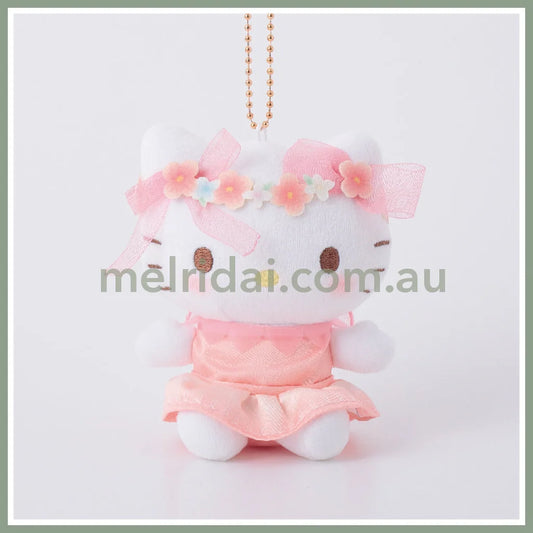 SANRIO | Hello Kitty Mascot Holder Plush Keychain Bag Charm 95mm Approx. (Floral Fairies)
