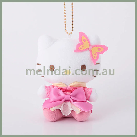 SANRIO | Hello Kitty Mascot Holder Plush Keychain Bag Charm Approx. 10cm (Yamuchamucha~zu)