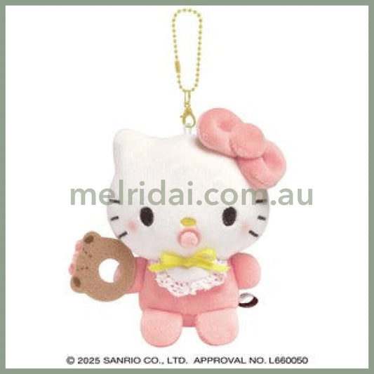 SANRIO | Hello Kitty Mascot Holder Plush Keychain Bag Charm H190×W140×90mm (Baby)