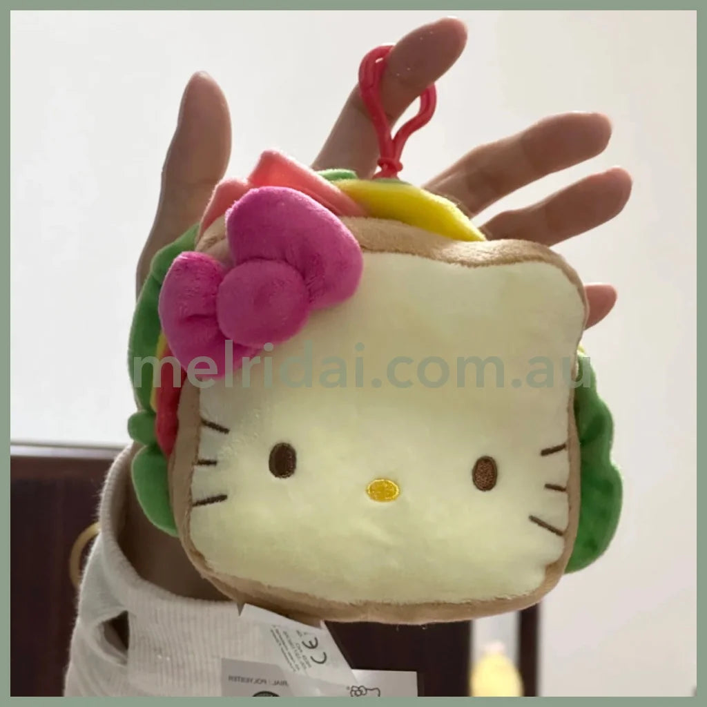 SANRIO | Hello Kitty Mascot Holder Plush Keychain Bag Charm (Sandwich)