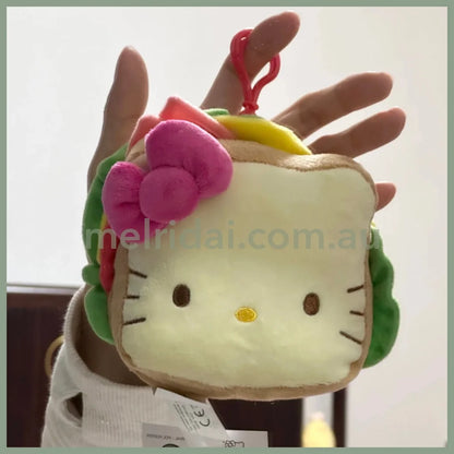 SANRIO | Hello Kitty Mascot Holder Plush Keychain Bag Charm (Sandwich)