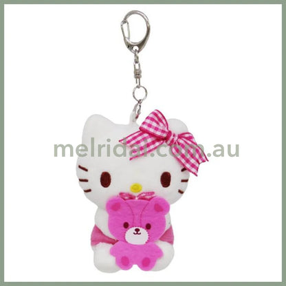 Sanrio | Hello Kitty Mascot Holder Plush Keychain - Pink 6.5×5×9.5Cm (Favorite Color)