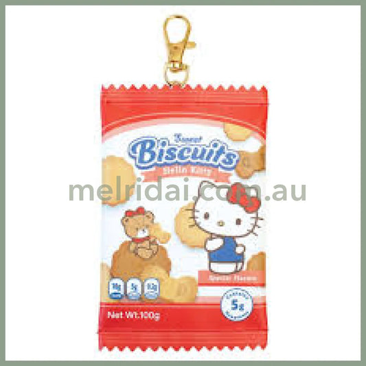 SANRIO | Hello Kitty Mascot Mini Pouch 75×120×7mm (Biscuits)