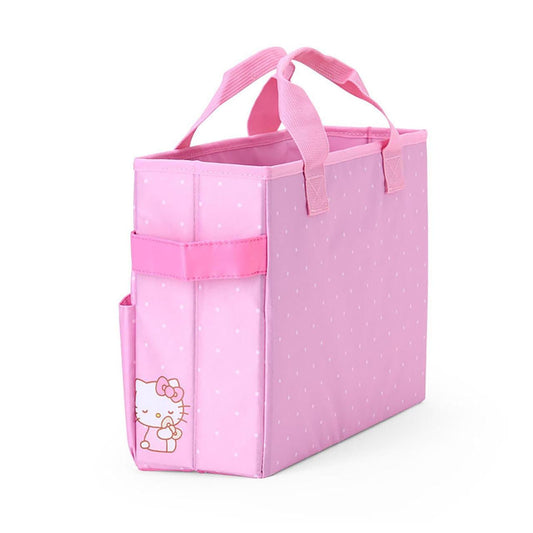 SANRIO | Hello Kitty Meeting Box Storage with Handle Portable Desk Organizer 35.6 x 27.2 x 3.4cm