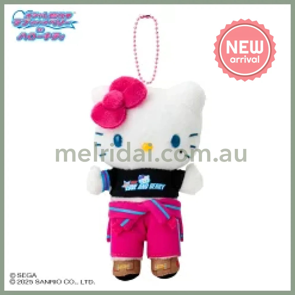 SANRIO | Hello Kitty & Hello Mimmy Mascot Holder Bag Charm Keychain 90x60×140mm (Oshare Majo Love and Berry - Pitchy