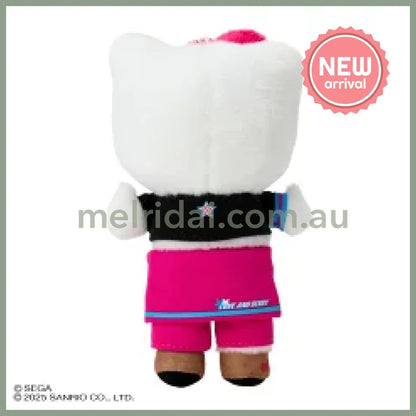 SANRIO | Hello Kitty & Hello Mimmy Mascot Holder Bag Charm Keychain 90x60×140mm (Oshare Majo Love and Berry - Pitchy