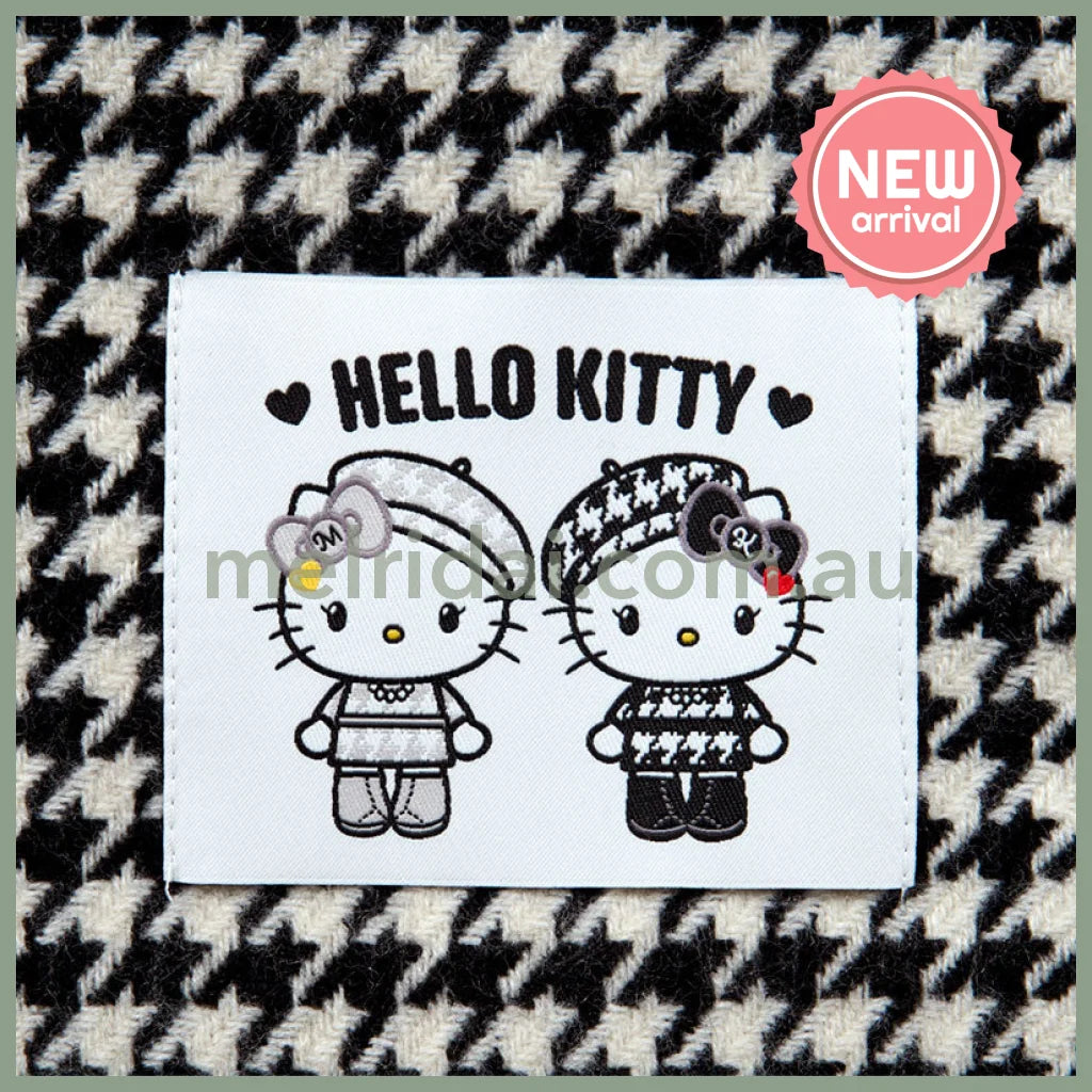 SANRIO | Hello Kitty & Hello Mimmy Scarf 600×5×2000mm (Monochrome Girly Twin Coordinate)
