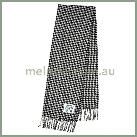 SANRIO | Hello Kitty & Hello Mimmy Scarf 600×5×2000mm (Monochrome Girly Twin Coordinate)