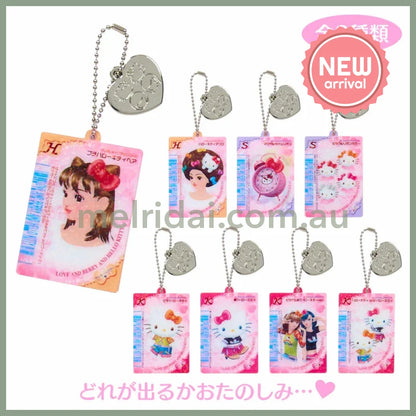 SANRIO | Hello Kitty & Hello Mimmy Secret Charm And Card 100x71×29mm (Oshare Majo Love and Berry - Canary Dress)