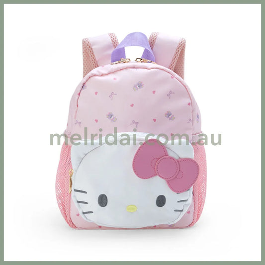 Sanrio | Mini Backpack Ss 18×10×24Cm 日本三丽鸥 儿童书包/双肩包 防水透气 凯蒂猫Hello Kitty
