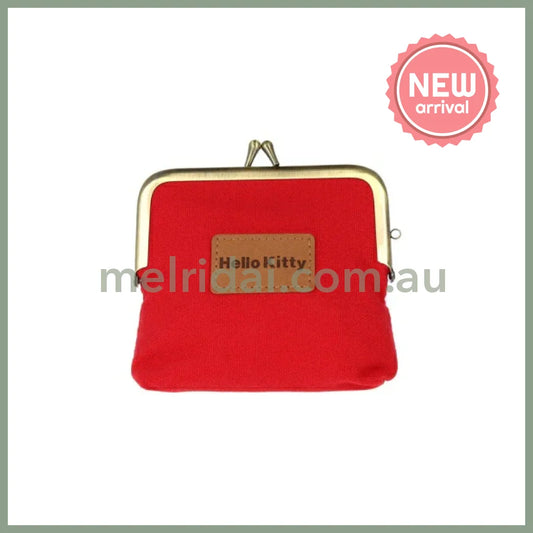 SANRIO | Hello Kitty Mini Embroidered Clasp Pouch 135×130×45mm