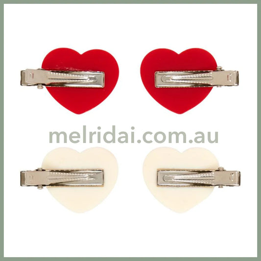 SANRIO | Hello Kitty Mini Hair Clip 4 Piece Set 90x88x14mm