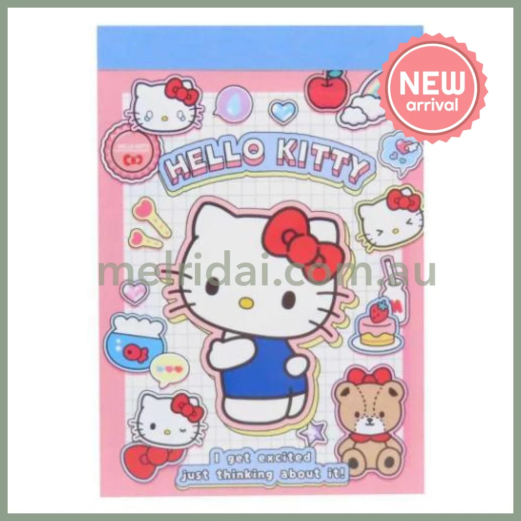 SANRIO | Hello Kitty Mini Notepad 62×89×8mm