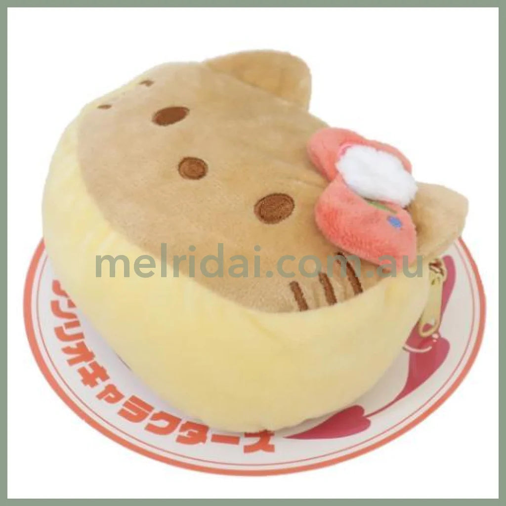 SANRIO | Hello Kitty Mini Pouch Die-Cut Pouch Bag Charm Keychain H8.5 x W11 x D4cm (Pancake)