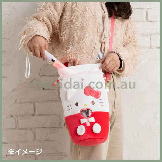 SANRIO | Hello Kitty Penlight Shoulder Pouch Crossbody Bag 20×12×32cm (Enjoy Idol)