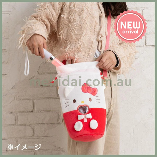 SANRIO | Hello Kitty Penlight Shoulder Pouch Crossbody Bag 20×12×32cm (Enjoy Idol)