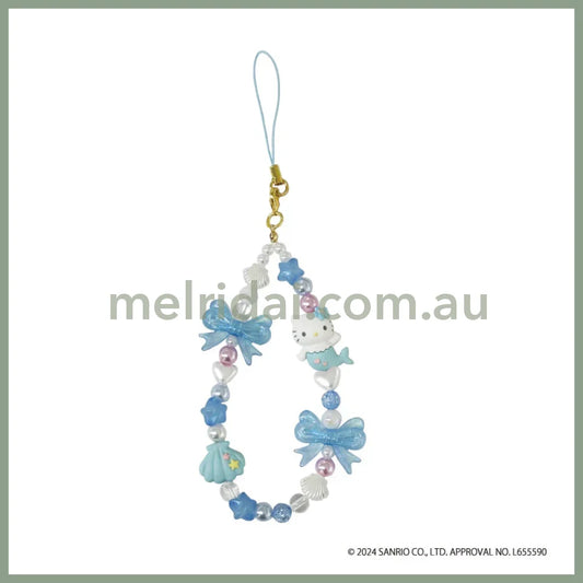 SANRIO | Hello Kitty Phone Strap H150 x W70mm (Mermaid - Blue)