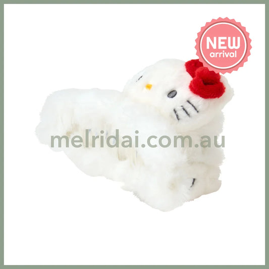 SANRIO | Hello Kitty Piano Mascot Hair Claw Clip 120×80×80mm (Fluffy Face)