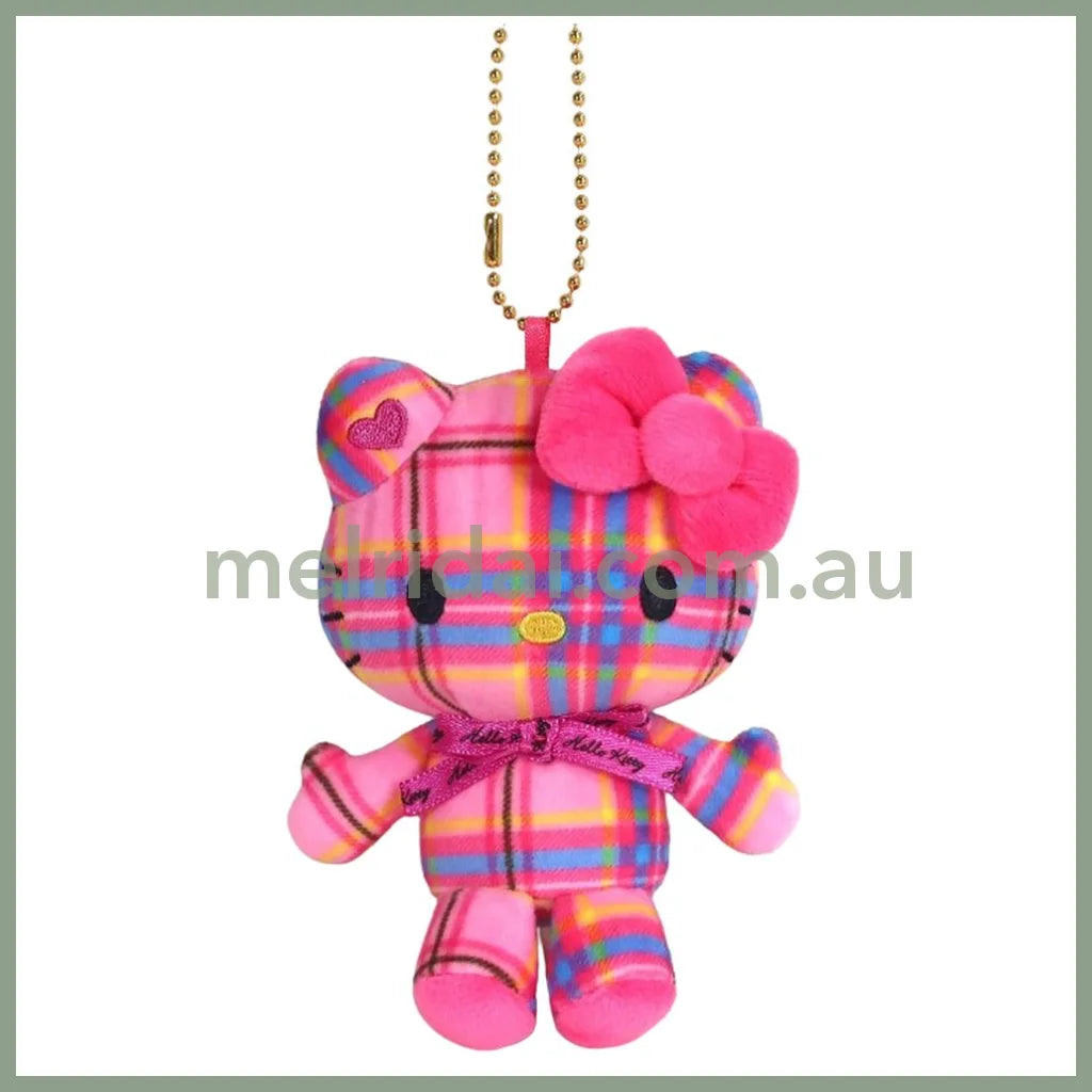 SANRIO | Hello Kitty PK Mascot Holder Plush Keychain 10cm Approx. (50th Anniversary)
