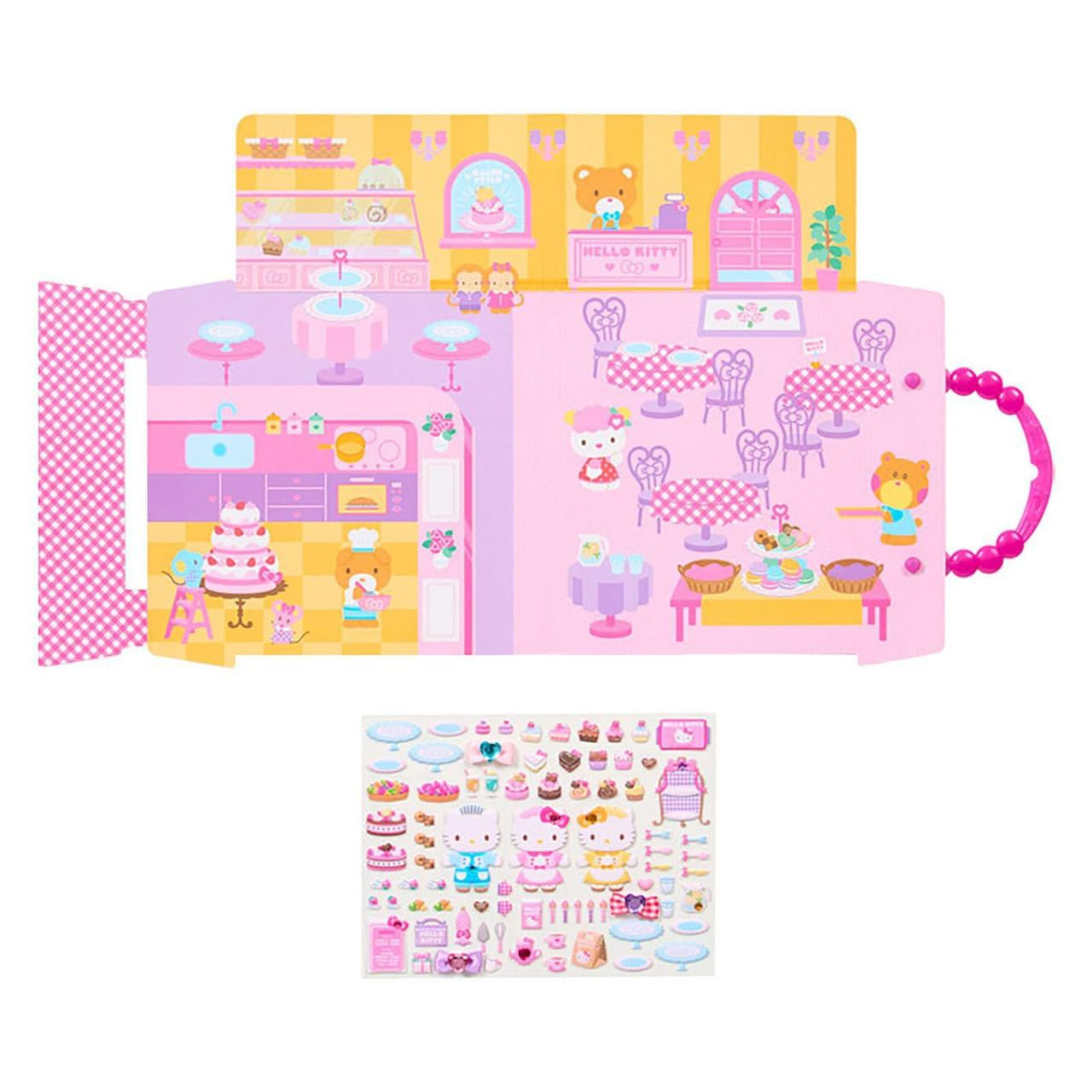SANRIO | Playable Sticker Set 21×1×23.5cm (Hello Kitty)