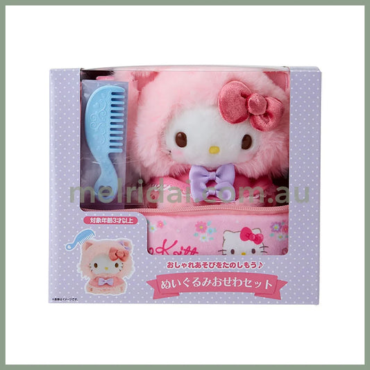 Sanrio | Hello Kitty Plush Care Set 23.8 X 20.9 19.7Cm (Kitten)