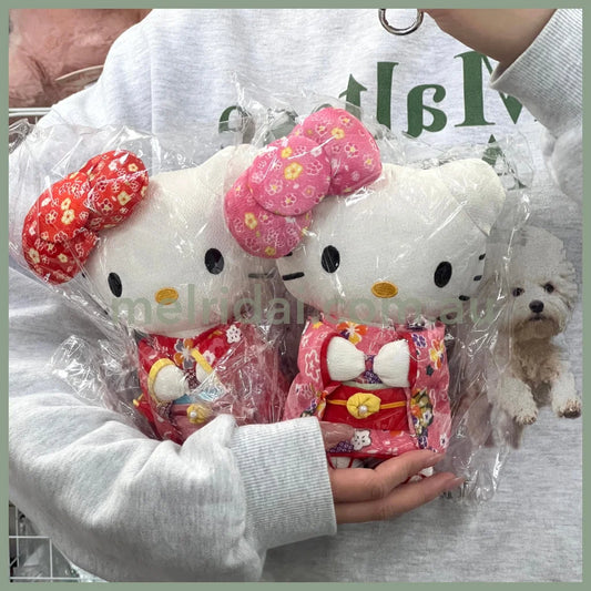 Sanrio | Hello Kitty Plush Doll (M) 日本三丽鸥 凯蒂猫 和服公仔/玩偶