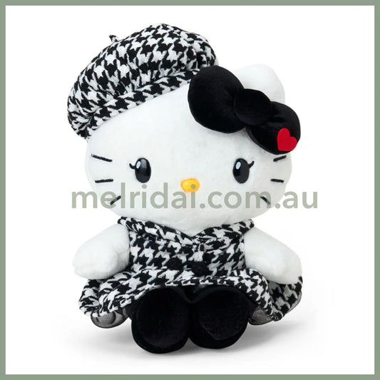SANRIO | Hello Kitty Plush Doll Plush Toy 190×160×260mm (Monochrome Girly Twin Coordinate)