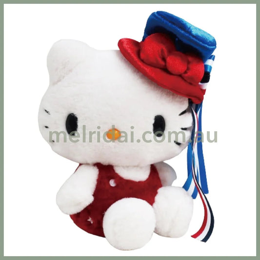 Sanrio | Hello Kitty Plush Doll Toy H25 X W22 D17Cm (Kitty Is Always By Your Side) 日本三丽鸥 凯蒂猫毛绒玩偶/公仔