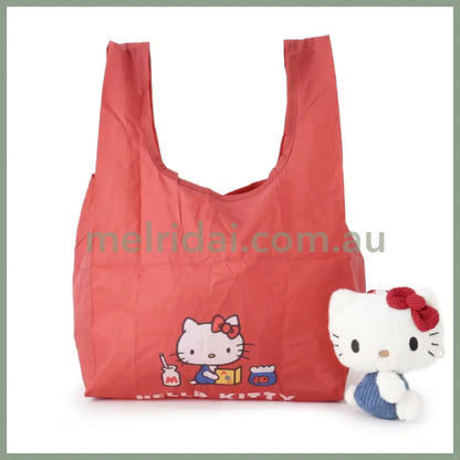 SANRIO | Hello Kitty Plush Eco Bag Keychain Bag Charm 145×100×160mm (Classic) (Copy)
