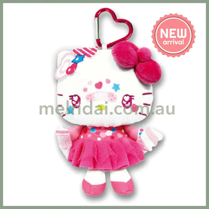 SANRIO | Hello Kitty Plush Keychain Bag Charm Mascot Holder 150 x 100mm (Decora)