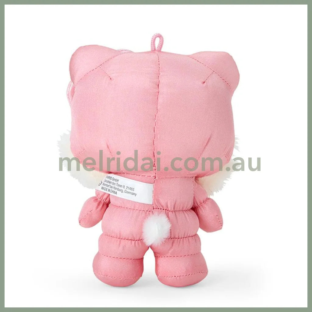 Sanrio | Hello Kitty Plush Keychain Mascot Holder 9.5×7.5×12.5Cm (Fuwapuku Winter)