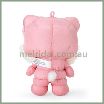 Sanrio | Hello Kitty Plush Keychain Mascot Holder 9.5×7.5×12.5Cm (Fuwapuku Winter)