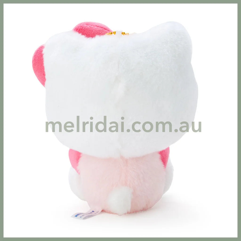 SANRIO | Hello Kitty Plush Keychain Mascot Holder Bag Charm 12×9×17cm (Good Friends)