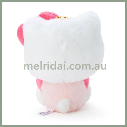 SANRIO | Hello Kitty Plush Keychain Mascot Holder Bag Charm 12×9×17cm (Good Friends)