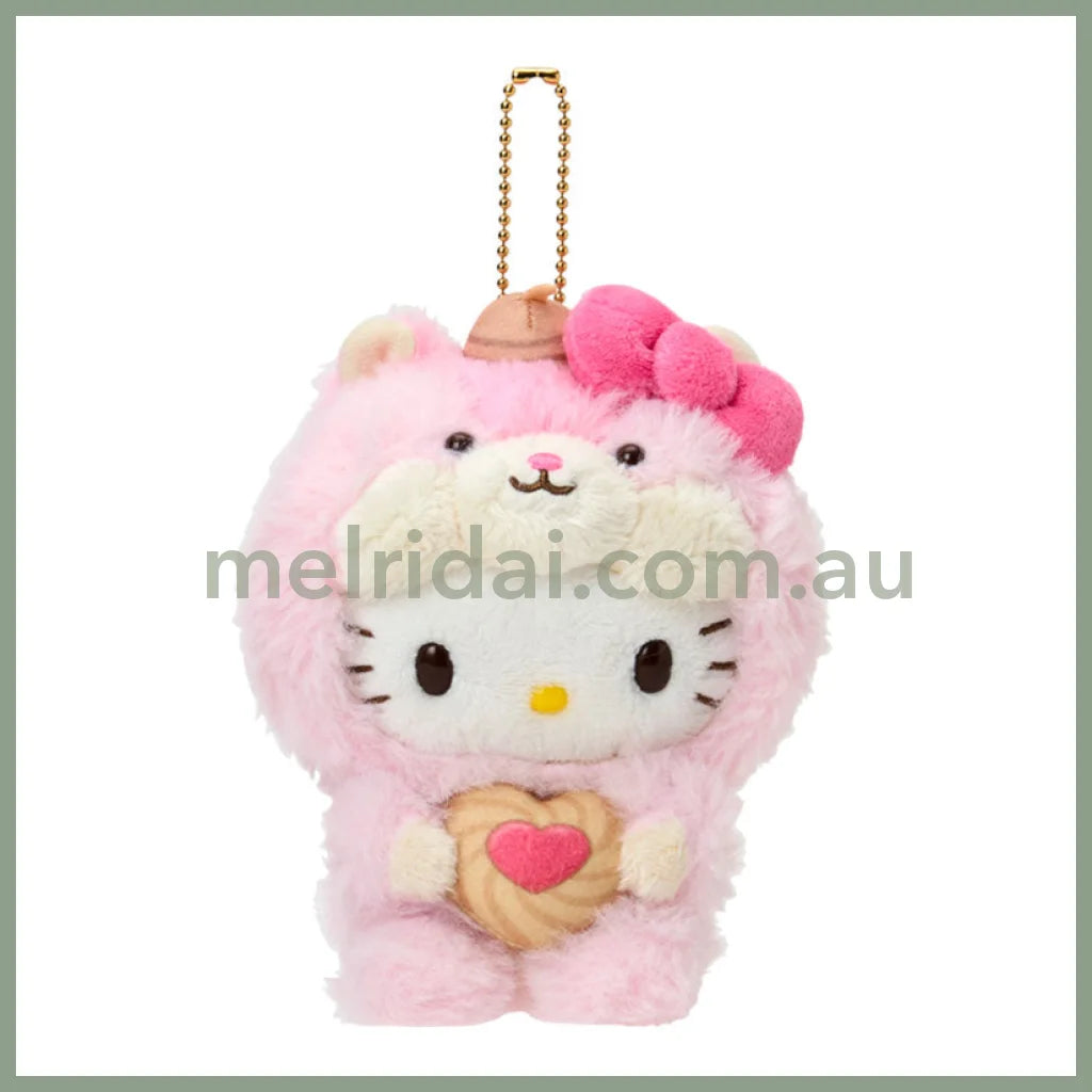 SANRIO | Hello Kitty Plush Keychain Mascot Holder Bag Charm 135×135×150mm (Fluffy Squirrel)