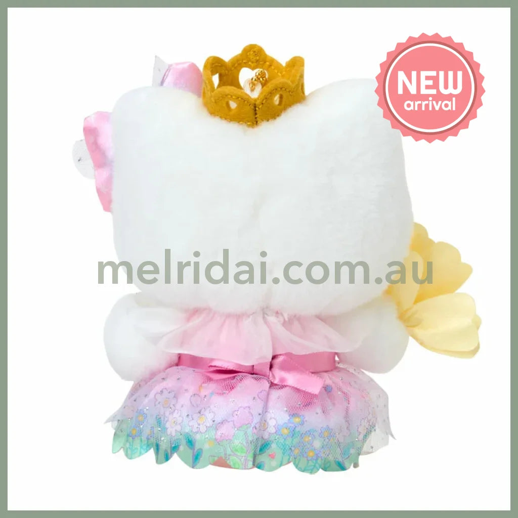 SANRIO | Hello Kitty Plush Keychain Mascot Holder Bag Charm W11 x H15 x D7.5 cm (Everyone Is The Star! Doki Doki Design)