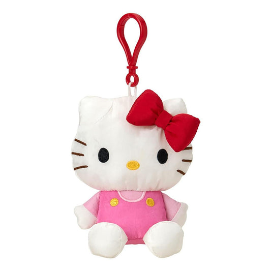 SANRIO | Hello Kitty Mascot Holder Plush Keychain 10cm x 9cm x 12cm (Fluffy Kids/Fuwasha Kids)