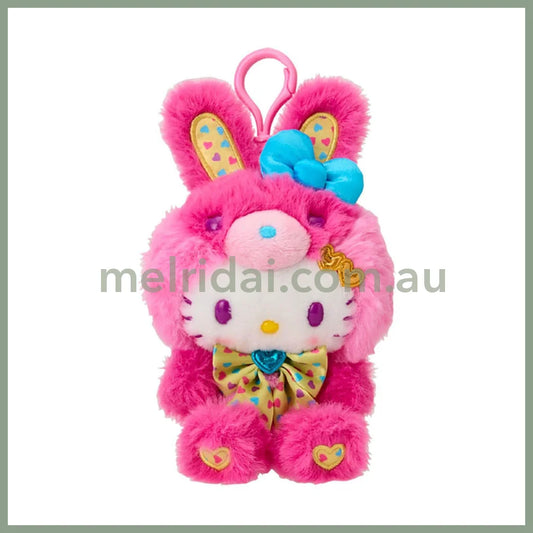 SANRIO | Hello Kitty Plush Mascot Holder Plush Keychain 14×9×16cm (Spring Rabbit)