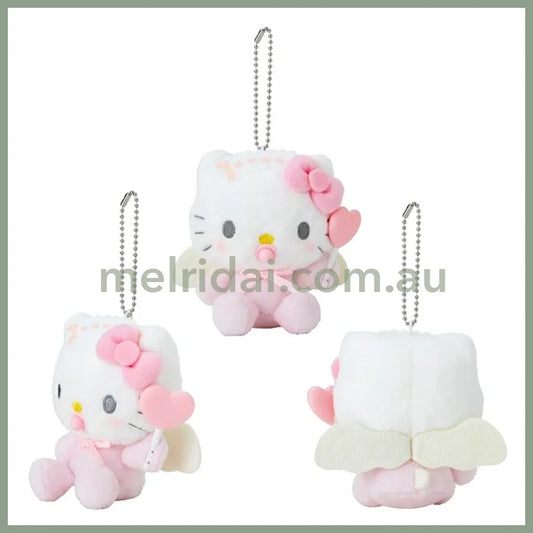 Sanrio | Hello Kitty Plush Mascot Holder Keychain W12×D5.5×H12Cm (Baby Angel)