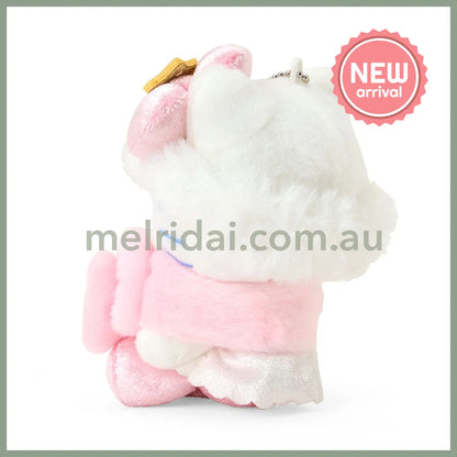 SANRIO | Hello Kitty Plush Mascot Keychain Bag Charm 95×75×140mm (Sparkling Winter)