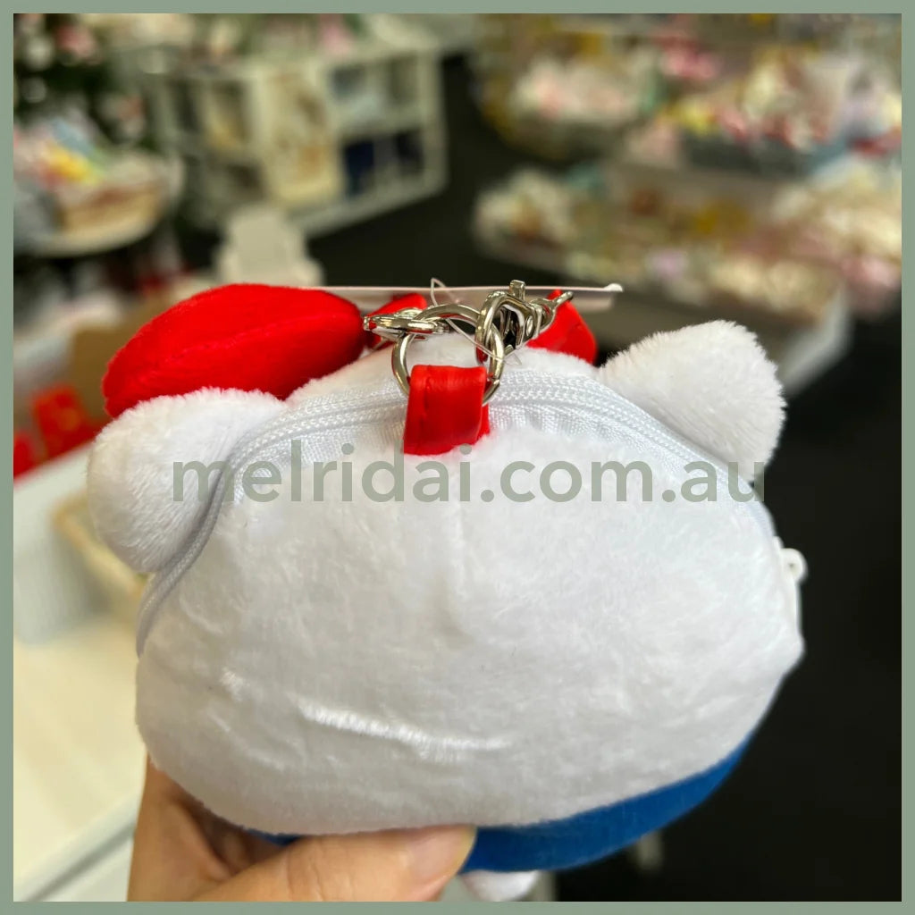 Sanrio | Hello Kitty Plush Pouch 11.5 X 12 6Cm 日本三丽鸥 凯蒂猫 毛绒小包/挂件