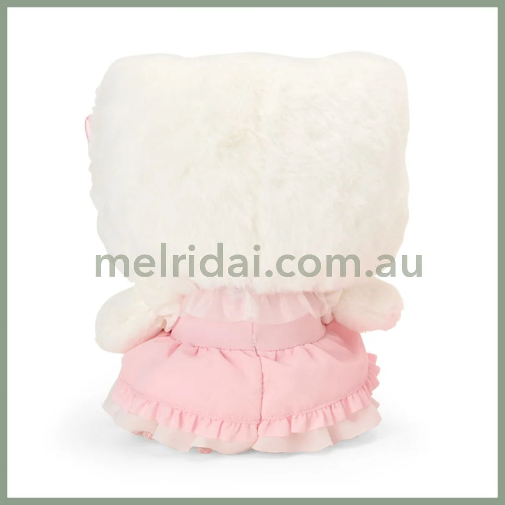 SANRIO | Hello Kitty Plush Toy & Accessory Case Set 235×120×200mm (Strawberry Shortcake)