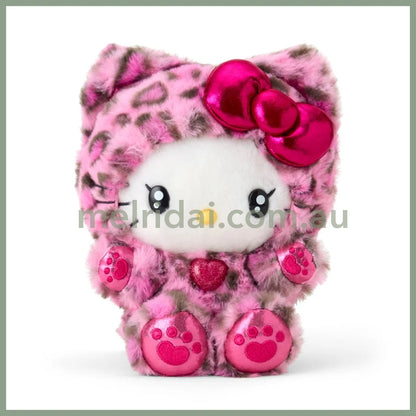 SANRIO | Hello Kitty Plush Toy Plush Doll 140×160×200mm (Leopard Gal Cat)