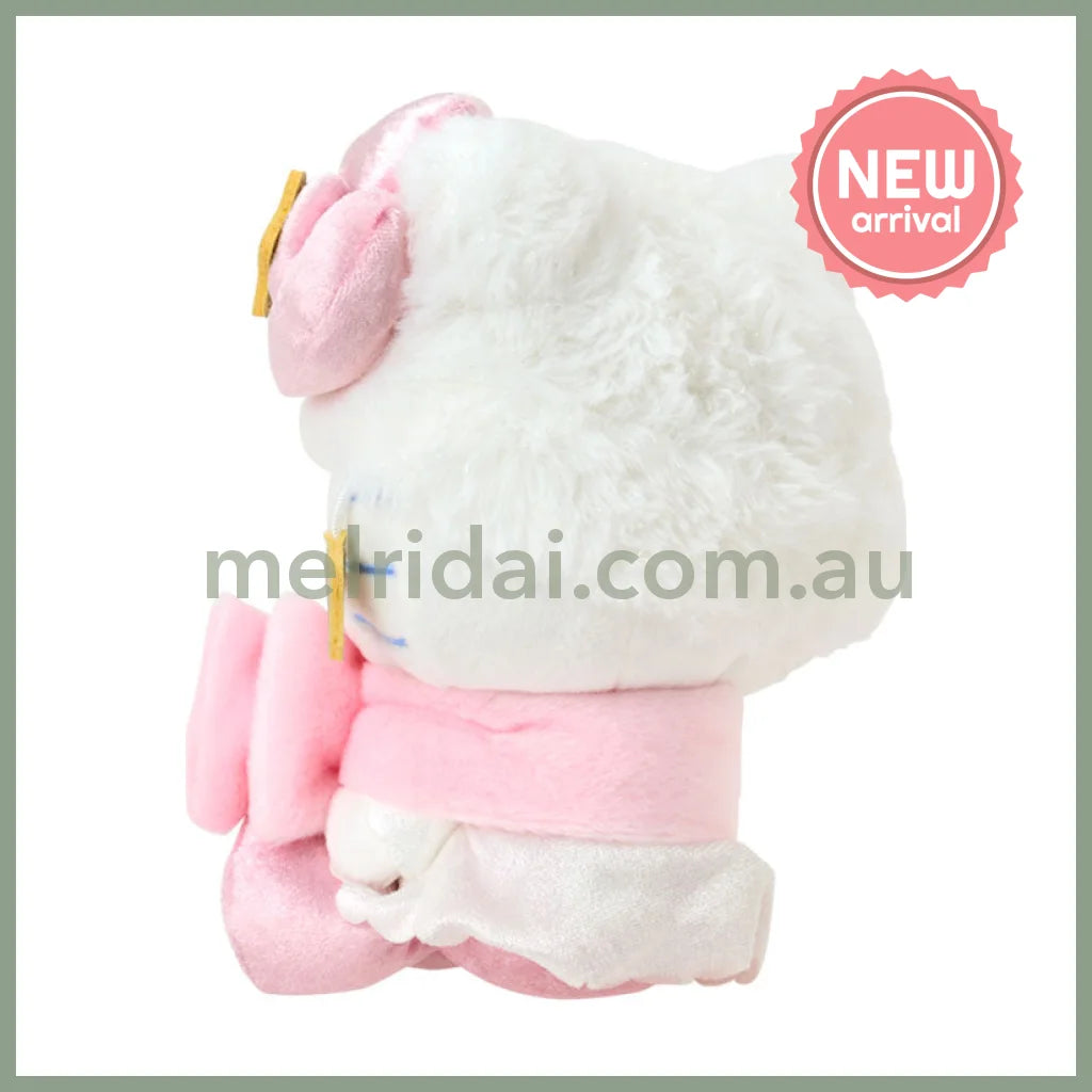 SANRIO | Hello Kitty Plush Toy Plush Doll 160×140×180mm (Sparkling Winter)