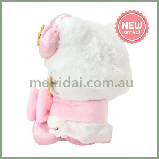 SANRIO | Hello Kitty Plush Toy Plush Doll 160×140×180mm (Sparkling Winter)
