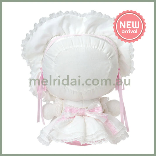 SANRIO | Hello Kitty Plush Toy Plush Doll 170×110×180mm (White Frill Design)